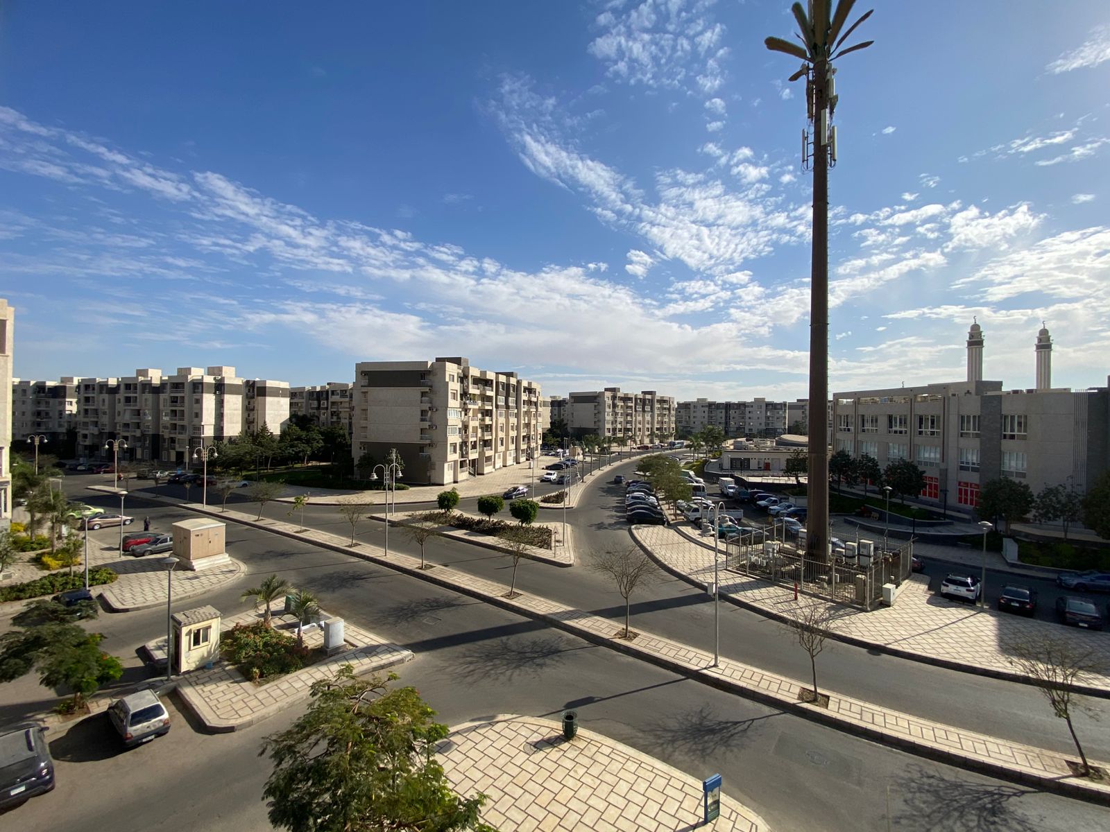 بمدينتى شقة 90 م2 بحرى للايجار مفروش تطل على جاردن