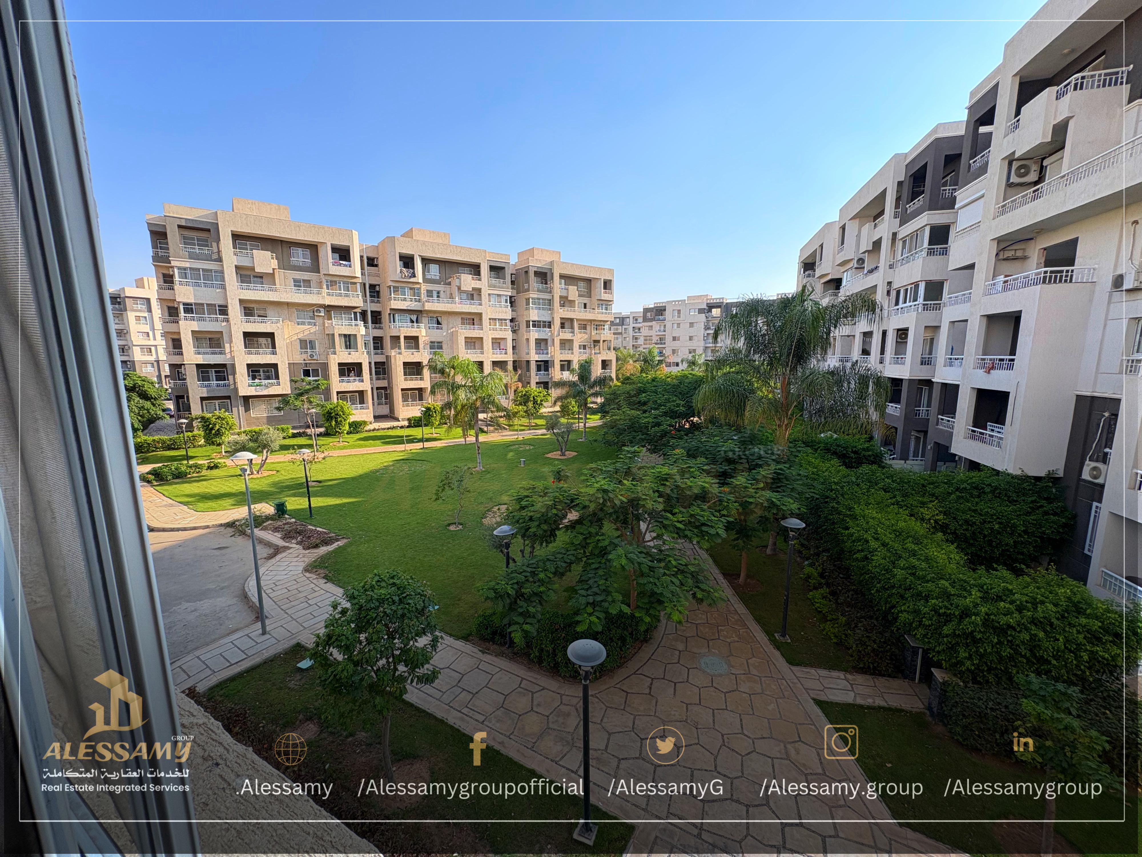 بمدينتى شقة 78 م2 بحرى للبيع كاش تطل على جاردن