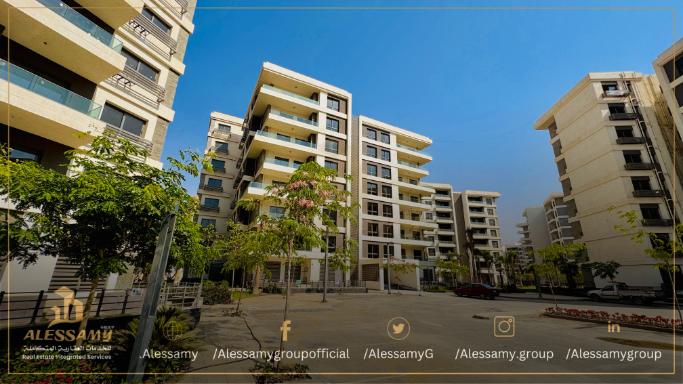 شقة للبيع بنور98بحدقة حجز 2023 قسط 14 سنة بحري فيو مفتوح