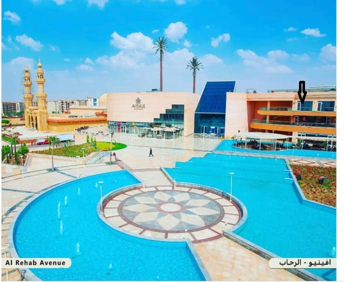 فرصة ذهبيه للايجار محل 37 م دهب مول أفنيي 