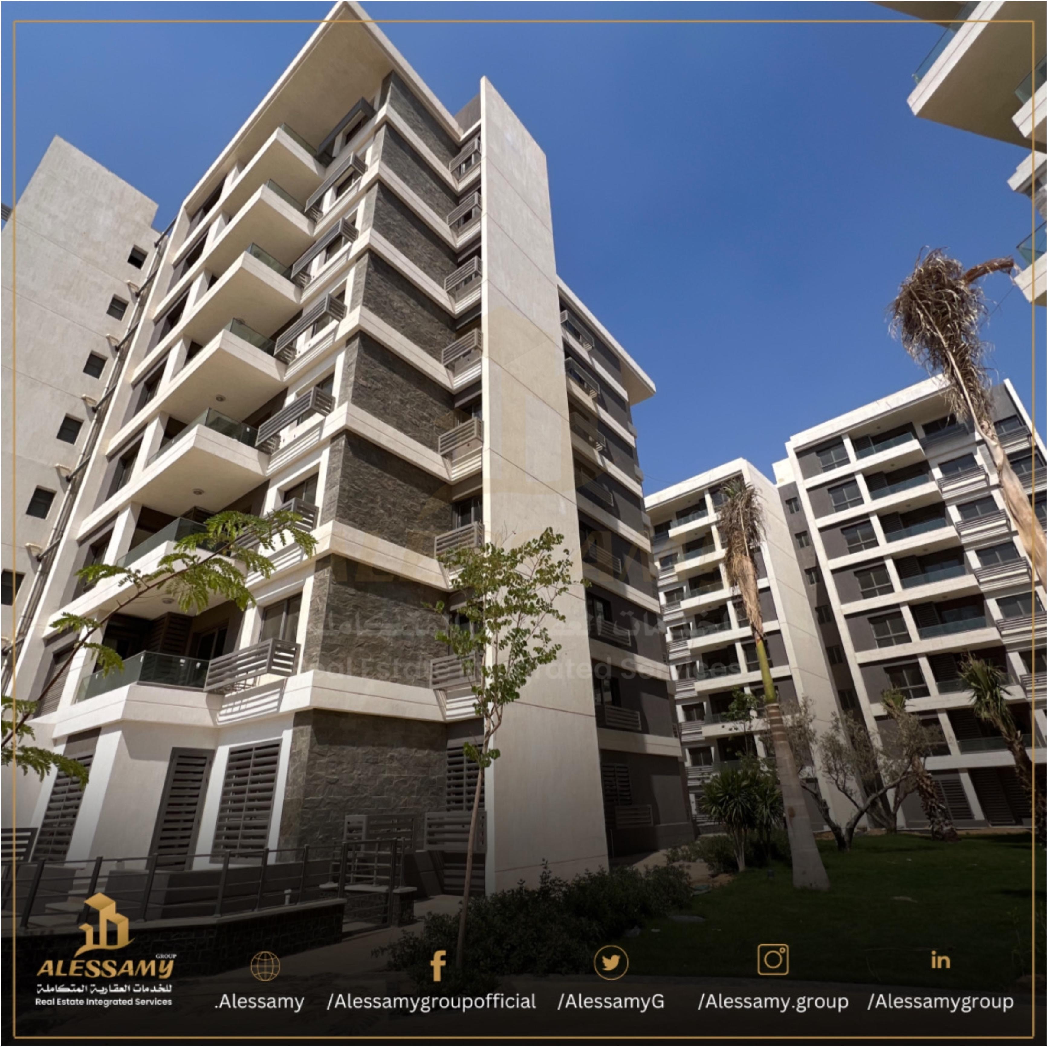 شقه للبيع بتسهيلات علي 14سنوات بمدينه نور 82متر في الB1