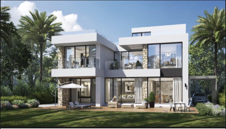 فيلا مستقلة للبيع بنور نموذج B بمساحه 471م وايدجاردن فيو