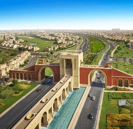 للايجار مفروش في b8 مدينتي مساحة 84م + 30م حديقة خاصة 