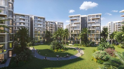 شقه للبيع بمدينه نور بتسهيلات علي12سنه مساحه121مجموعه21بالB2