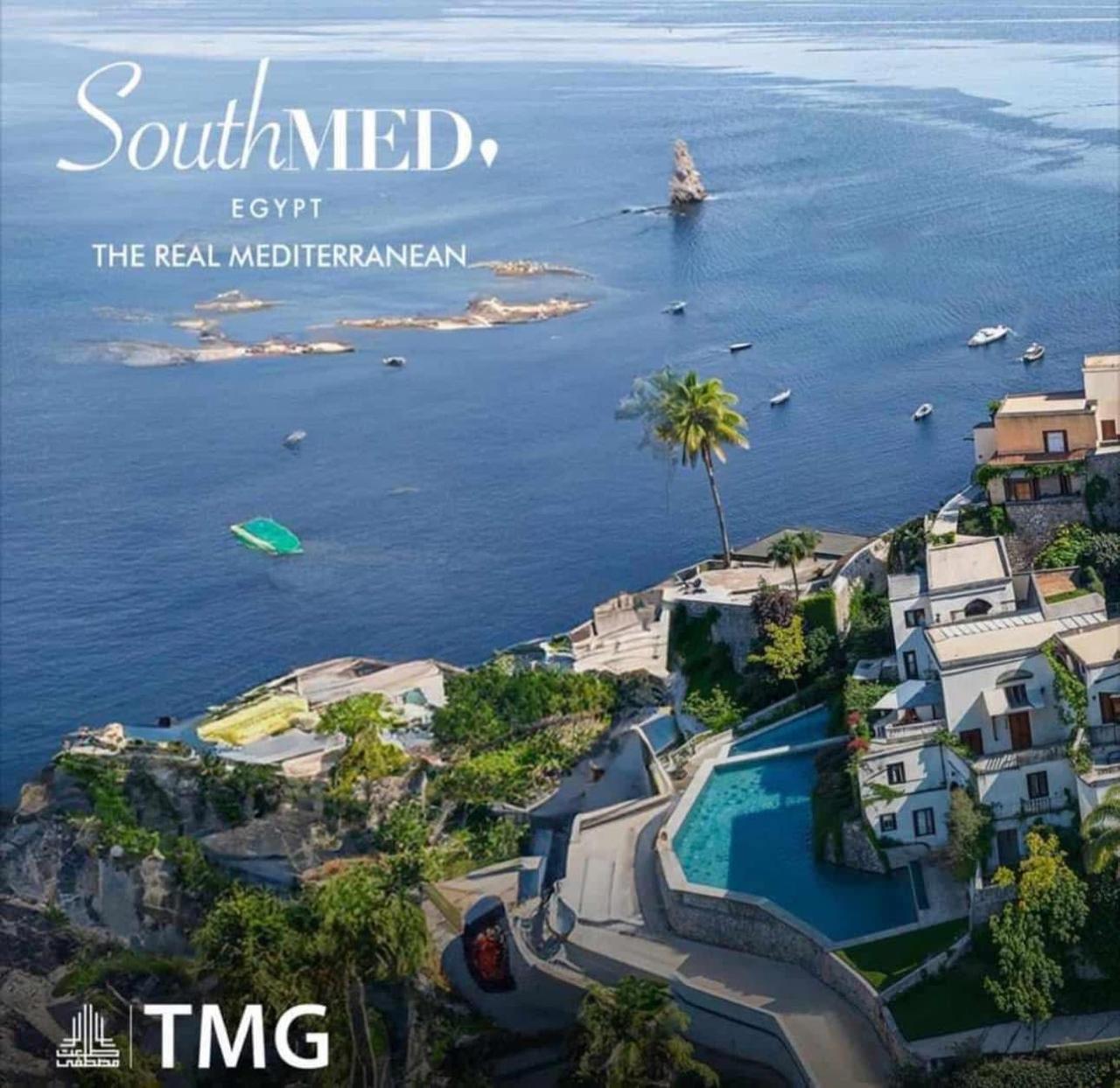 بSouthMED EGYPT   م2 بحري غربي للبيع تقسيط تطل على شارع جانبى