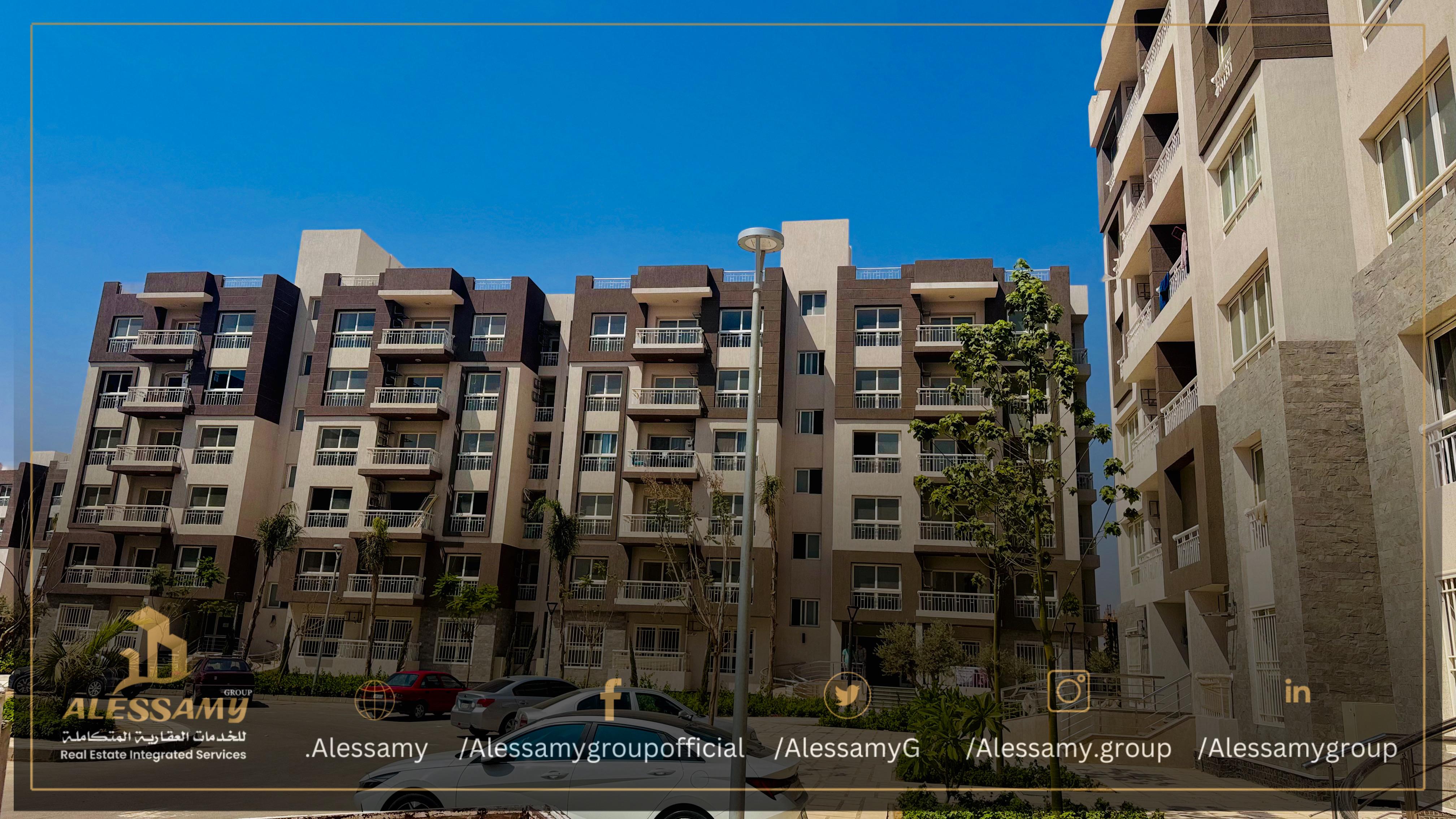 بمدينتى شقة 96 م2 بحري شرقي للايجار قانون جديد