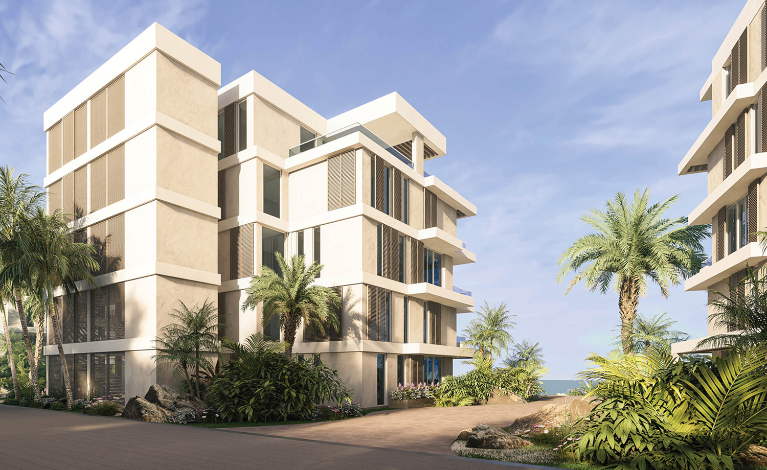 شاليه 53م² بحري تطل على اللاجون للبيع بالتقسيط في SouthMed