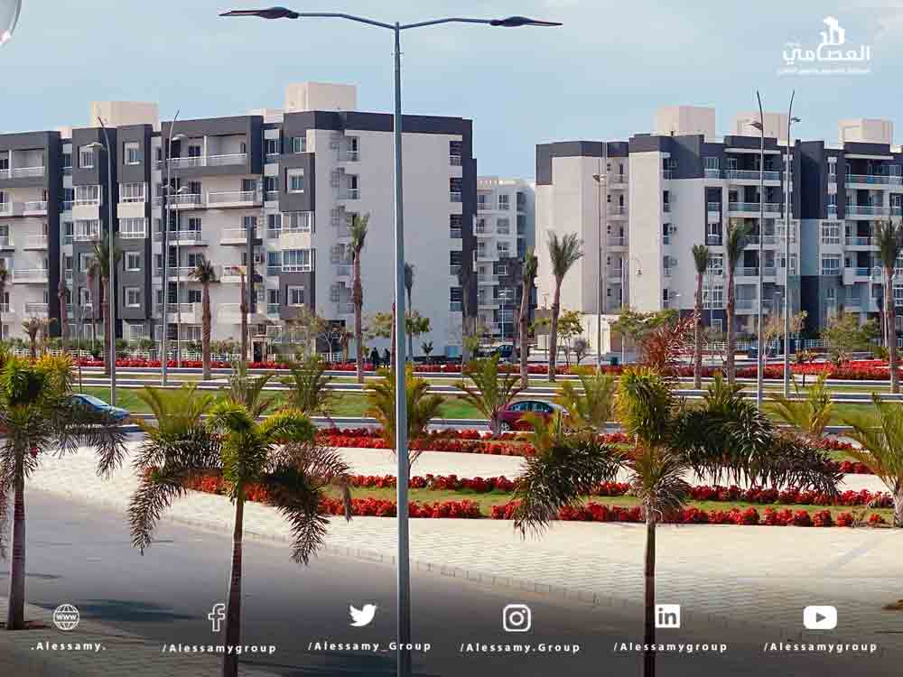 شقه للبيع ارضي في مدينتي 