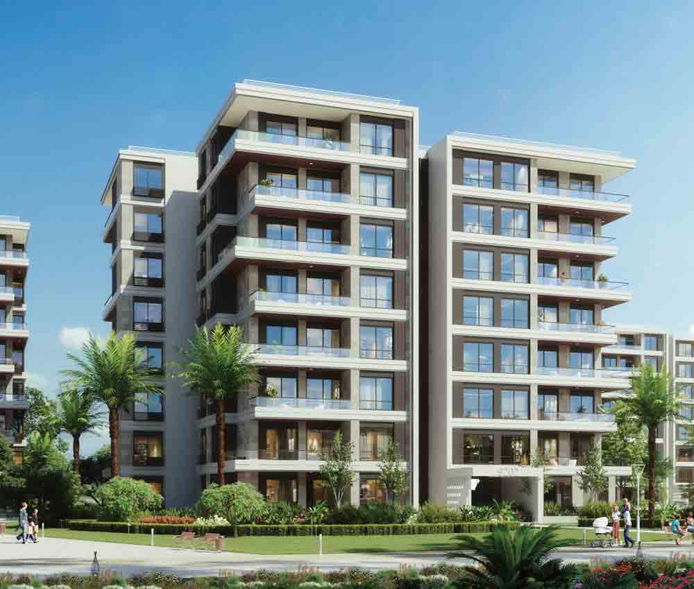 شقة للبيع في مدينة نور 123م جاردن فيو علي بعد خطوات نادي نور