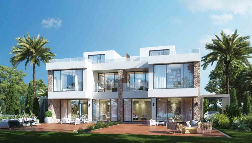 فيلا رباعية للبيع بVG4 نموذج Q2 وايد جاردن فيو بV4 