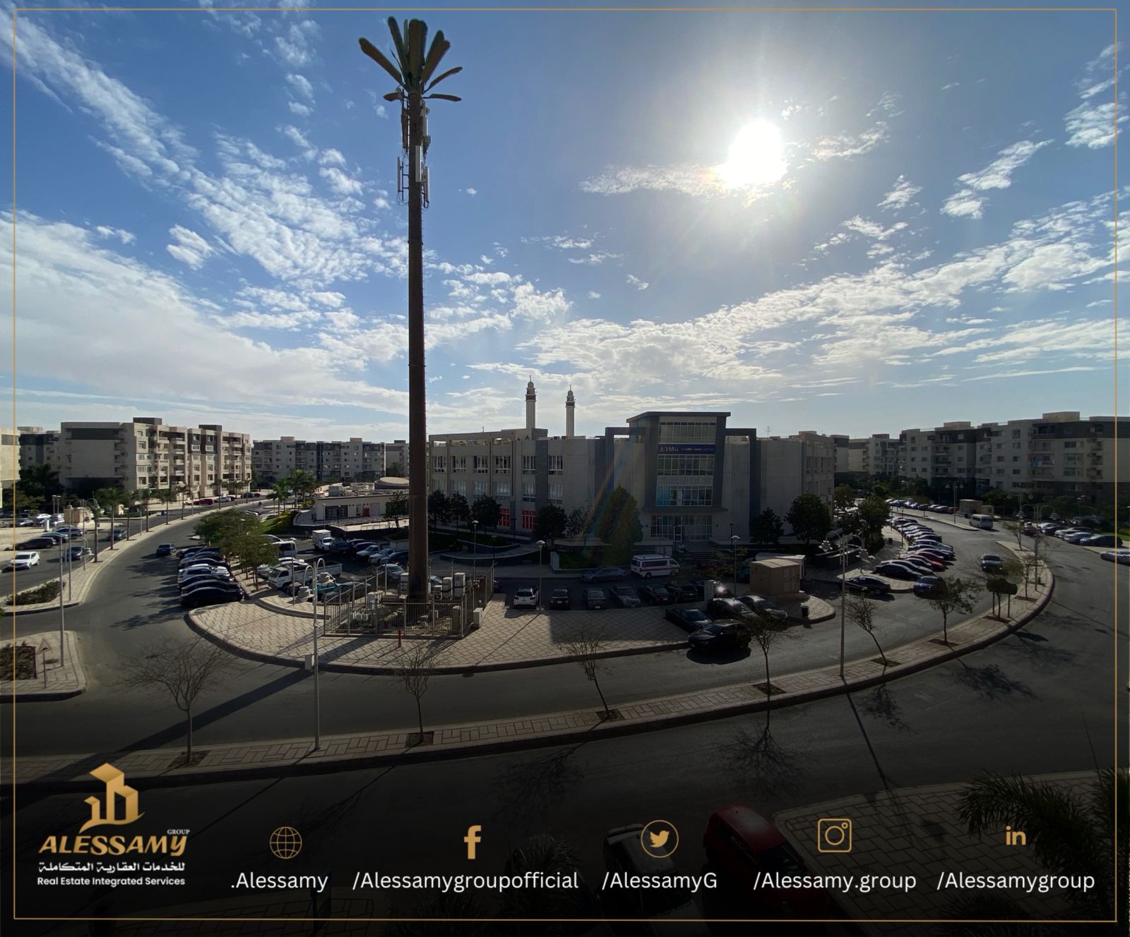 شقة للايجار بمدينتي فيb10 ناصية علي وايد جاردن 