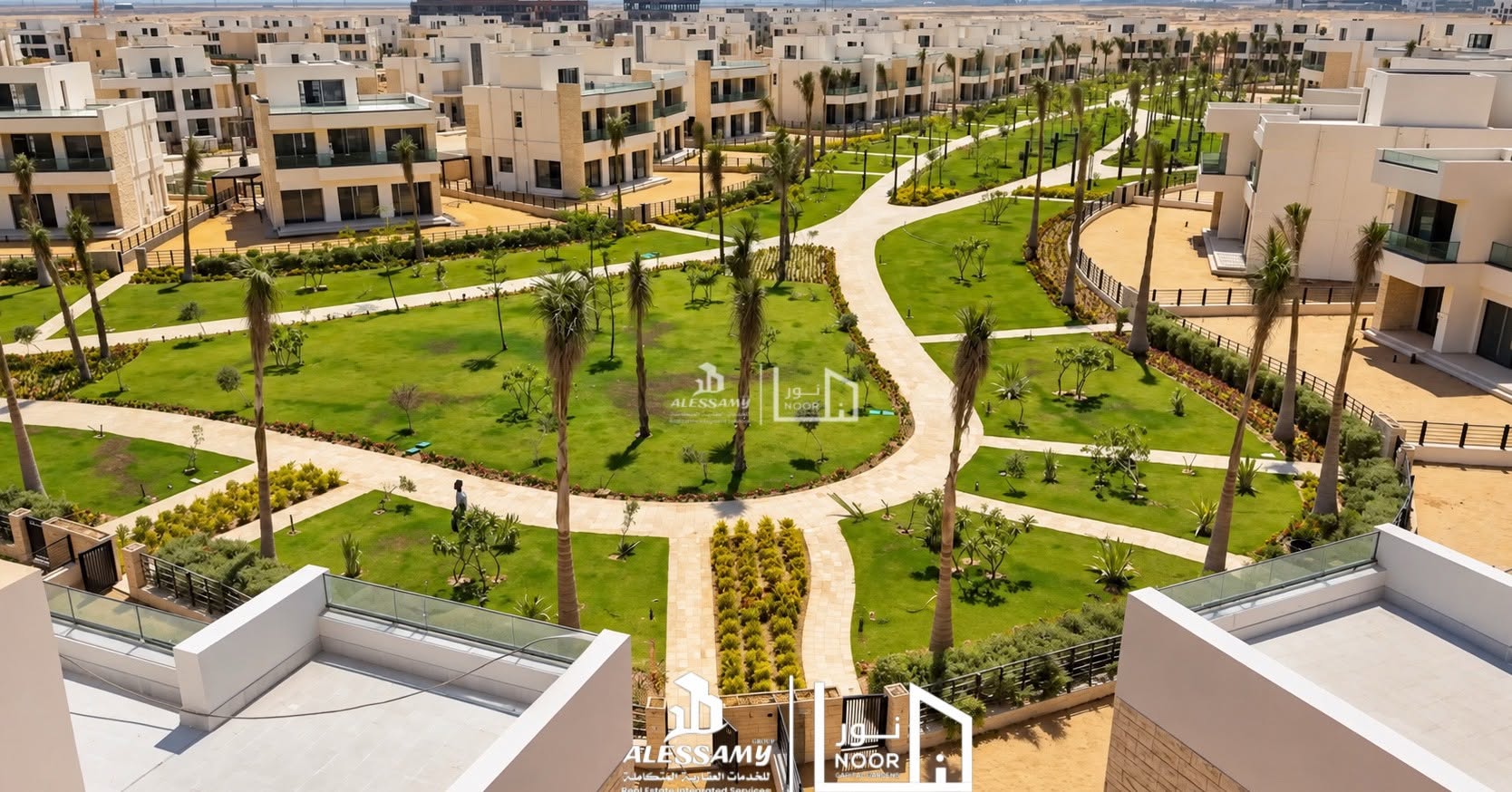 بنور فيلا حجز افتتاح نموذج Q1 للبيع استلام فوري