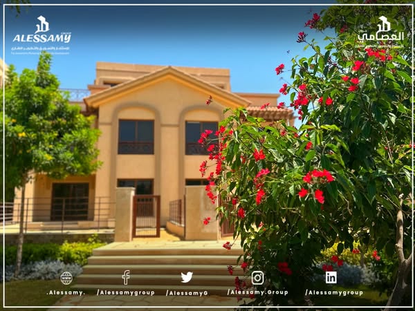 بمدينتى فيلا 530 م2 للبيع تقسيط تطل على وايد جـــاردن