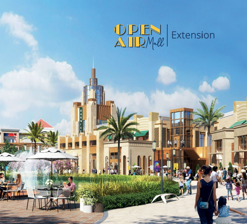 عيادة بمدينتي 34 م2 للبيع بالتقسيط – موقع مميز بـ Open Air