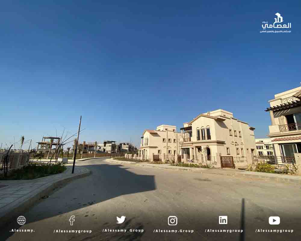 فيلا C3 للبيع بالVG3 احدث فيلات مدينتى بدون تشطيب فيو جاردن