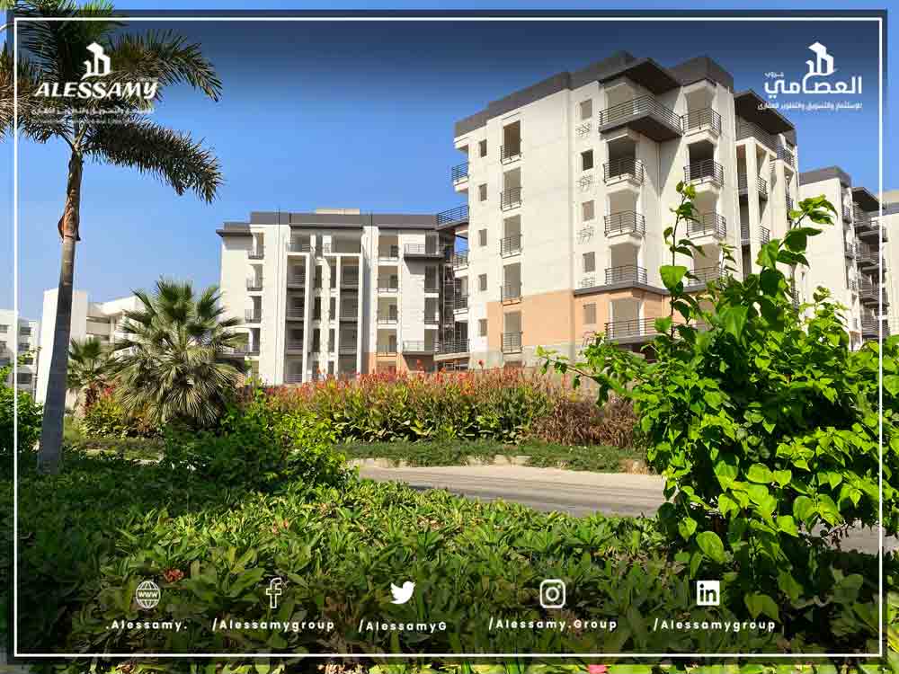 شقه للبيع بتسهيلات علي 12 سنوات  بمدينتي 125متر في الB8