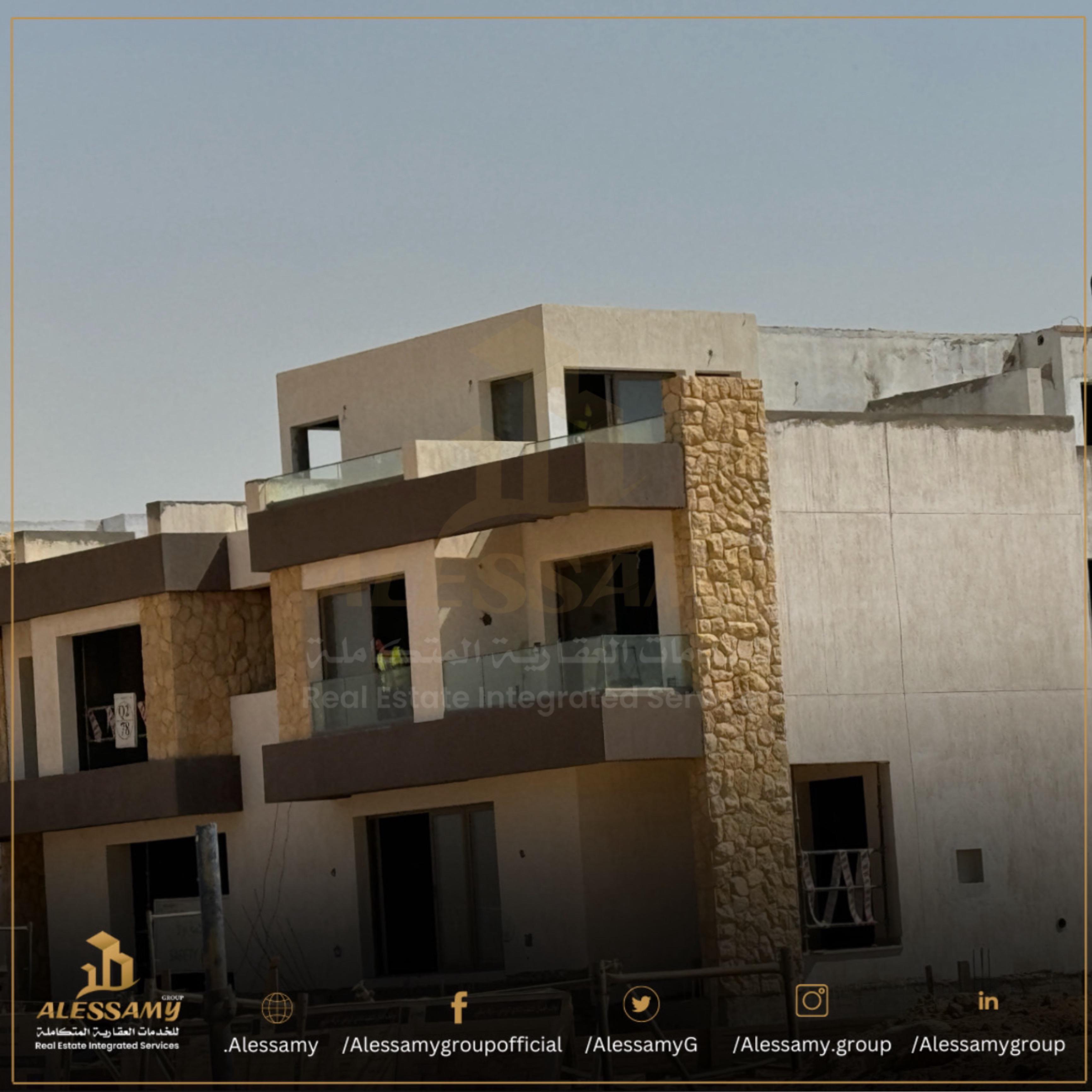 فيلا رباعية للبيع بمدينة نور Q2 229 بالتقسيط علي 10 سنوات  