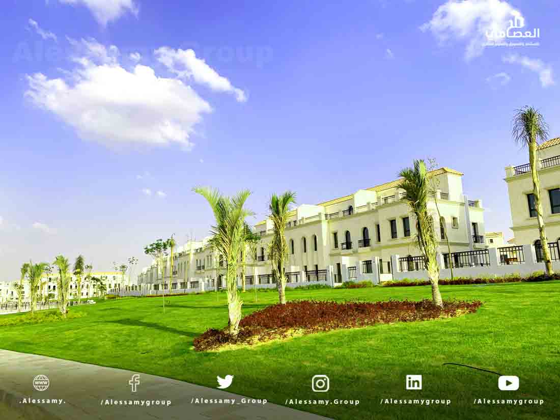 تاون هاوس للبيع في سيليا العاصمة الادارية وايد جاردن فيو قسط