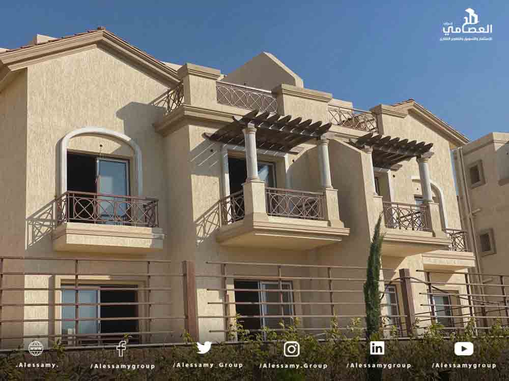 فيلا ثنائية للبيع بمدينتي 346م دبل فيس وايد جاردن فيو بvg3 