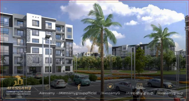 شقة للبيع تقسيط في مدينتي B14 مساحة 141 متر أفضل فيو ممكن