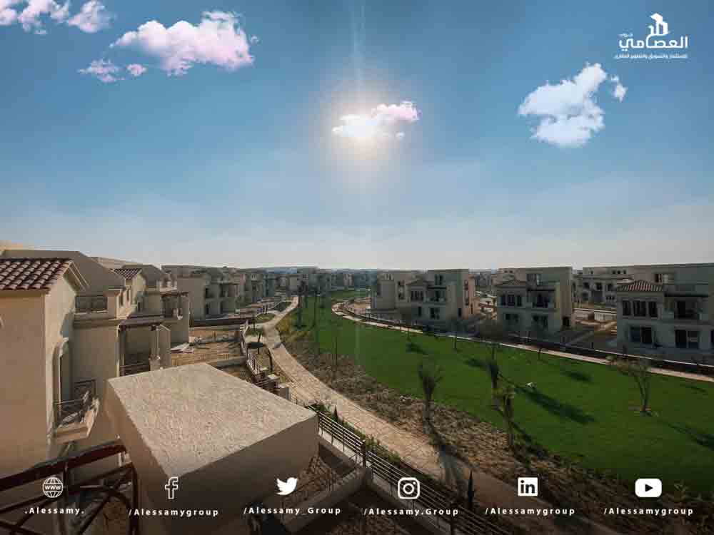 فيلا رباعيه Town ميدل للبيع التقسيط بمدينتي